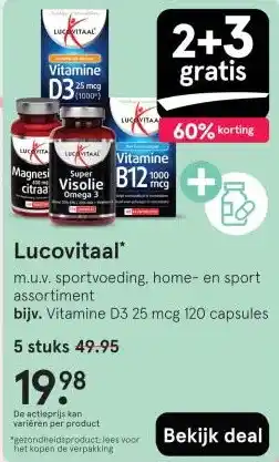 Etos Lucovitaal' aanbieding