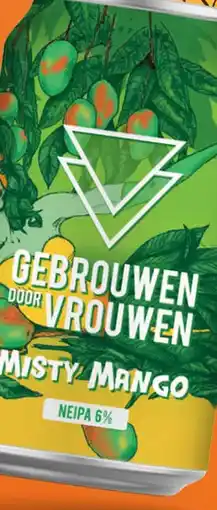 Gall & Gall Gebrouwen door Vrouwen Misty Mango 33 CL aanbieding