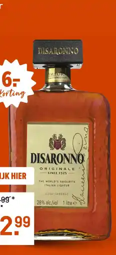 Gall & Gall Disaronno 100CL aanbieding