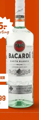 Gall & Gall Bacardí Carta Blanca 100CL aanbieding