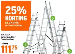 GAMMA GAMMA reformladder aanbieding