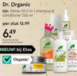 Etos Dr. Organic aanbieding