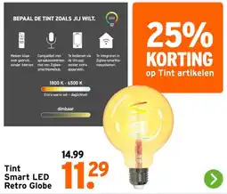 GAMMA Tint Smart LED Retro Globe aanbieding