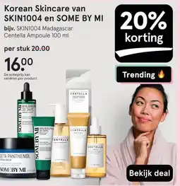 Etos Korean Skincare van SKIN1004 en SOME BY MI aanbieding