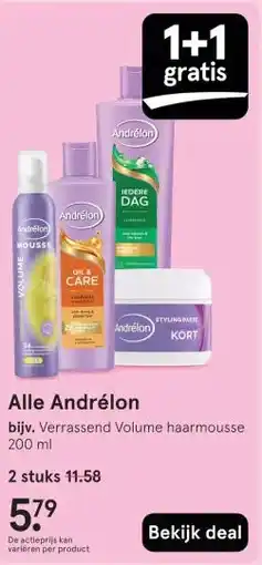 Etos Alle Andrélon aanbieding