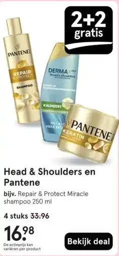 Etos Head & Shoulders en Pantene aanbieding
