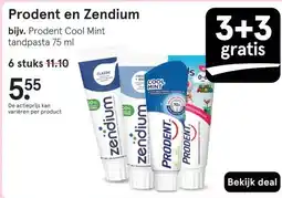 Etos Prodent en Zendium aanbieding
