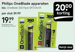 Etos Philips OneBlade apparaten aanbieding