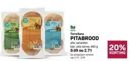 Ekoplaza TerraSana PITABROOD aanbieding