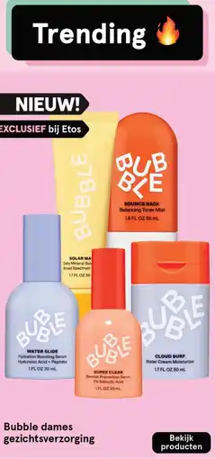 Etos Bubble dames gezichtsverzorging aanbieding