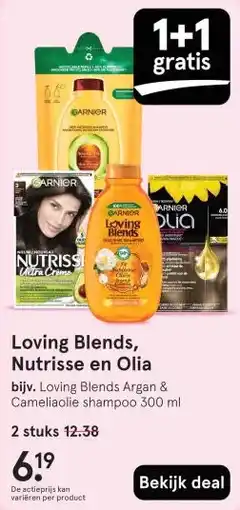 Etos Loving Blends, Nutrisse en Olia aanbieding