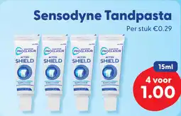 Die Grenze Sensodyne Tandpasta aanbieding