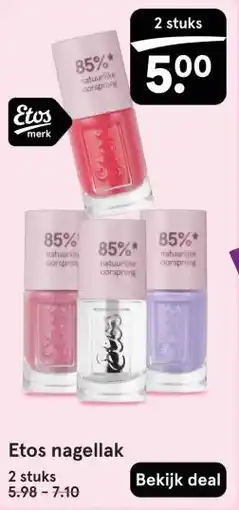 Etos Etos nagellak aanbieding