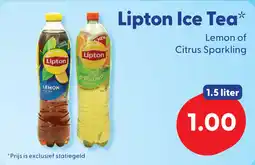 Die Grenze Lipton Ice Tea aanbieding