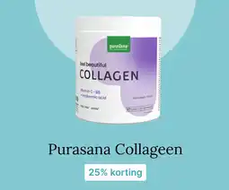 De Online Drogist Purasana Collageen 25% korting aanbieding
