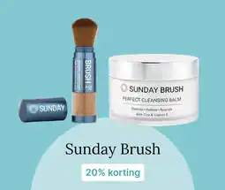 De Online Drogist Sunday Brush 20% korting aanbieding