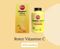 De Online Drogist Roter Vitamine C 40% korting aanbieding