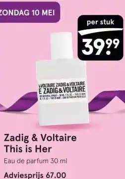 Etos Zadig & Voltaire This is Her aanbieding