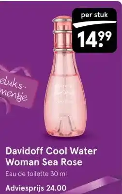 Etos Davidoff Cool Water Woman Sea Rose aanbieding