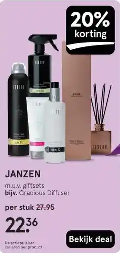 Etos JANZEN aanbieding