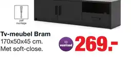 Budget Home Store Tv-meubel Bram 170 cm aanbieding