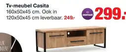 Budget Home Store Tv-meubel Casita 120 cm aanbieding