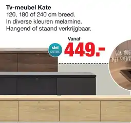 Budget Home Store Tv-meubel Kate 120 cm aanbieding