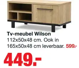 Budget Home Store Tv-meubel Wilson 165 cm aanbieding