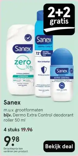 Etos Sanex aanbieding