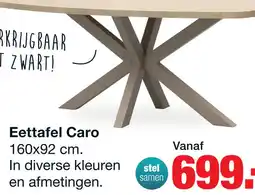 Budget Home Store Eettafel Caro aanbieding