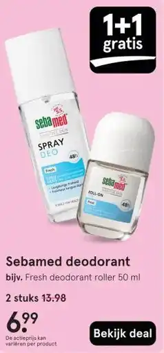 Etos Sebamed deodorant aanbieding