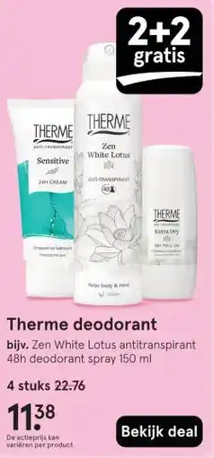 Etos Therme deodorant aanbieding