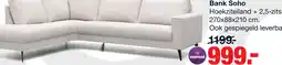 Budget Home Store Bank Soho hoekziteiland links + 2,5-zits Mito Naturel aanbieding
