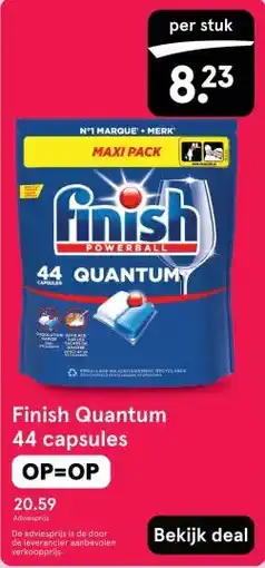 Etos Finish Quantum 44 capsules aanbieding