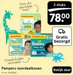 Etos Pampers voordeelboxen aanbieding