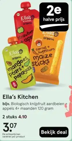 Etos Ella's Kitchen aanbieding
