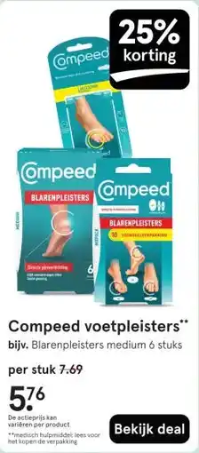 Etos Compeed voetpleisters aanbieding
