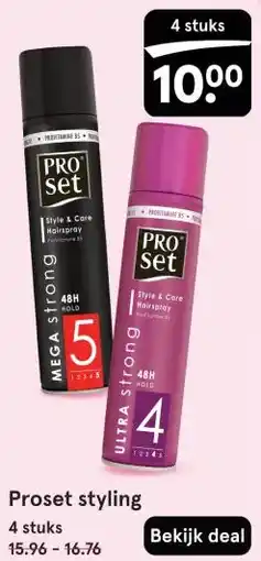 Etos Proset styling aanbieding