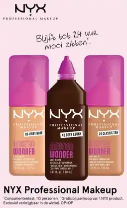 Etos NYX Professional Makeup aanbieding