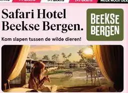 Etos Safari Hotel Beekse Bergen. aanbieding