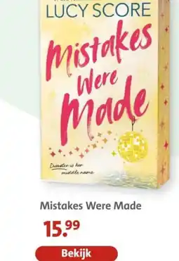 Bruna Mistakes Were Made aanbieding