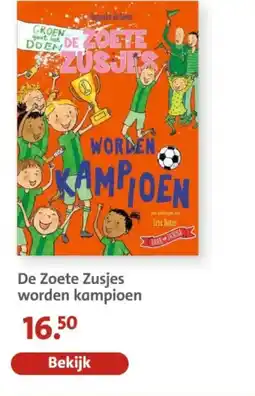 Bruna De Zoete Zusjes worden kampioen aanbieding
