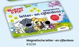 Bruna Magnetische letter- en cijferdoos aanbieding