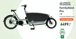 Bike Totaal URBAN ARROW FamilyNext Pro aanbieding