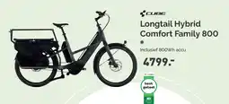 Bike Totaal CUBE Longtail Hybrid Comfort Family 800 aanbieding