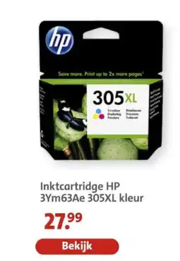 Bruna Inktcartridge HP 3Ym63Ae 305XL kleur aanbieding
