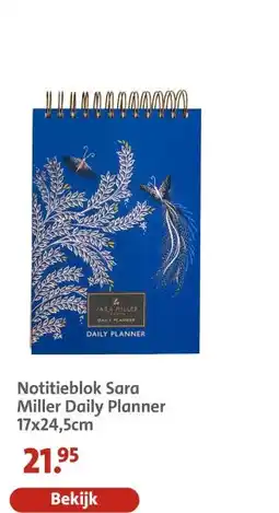 Bruna Notitieblok Sara Miller Daily Planner aanbieding