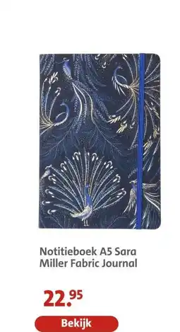 Bruna Notitieboek A5 Sara Miller Fabric Journal aanbieding