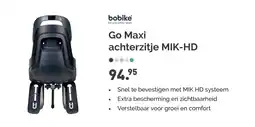 Bike Totaal bobike Go Maxi achterzitje MIK-HD aanbieding