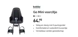Bike Totaal bobike Go Mini voorzitje aanbieding